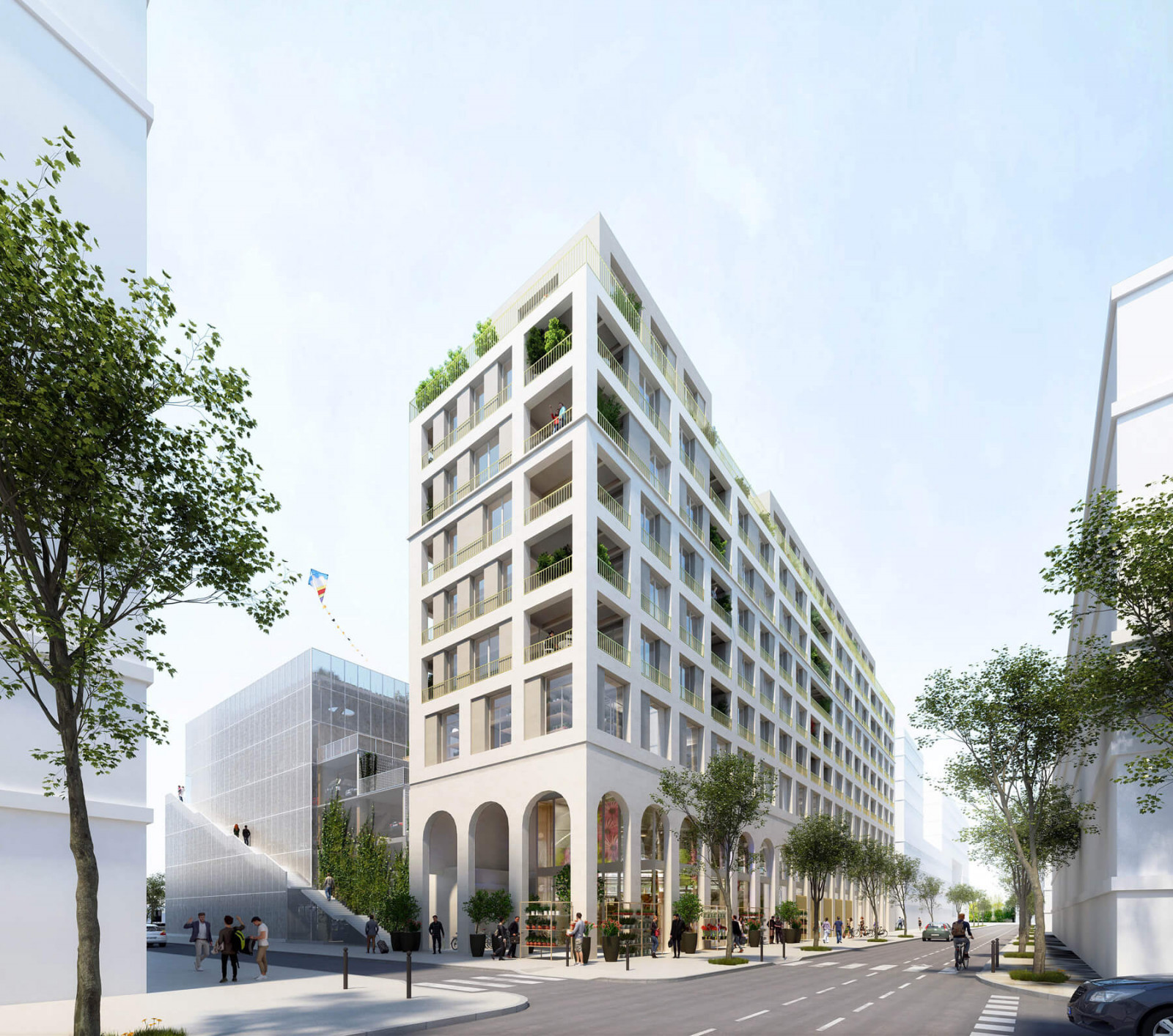 graam-armagnac-sud-01-logements-parking-bordeaux-exterieur-rue-facade-arche