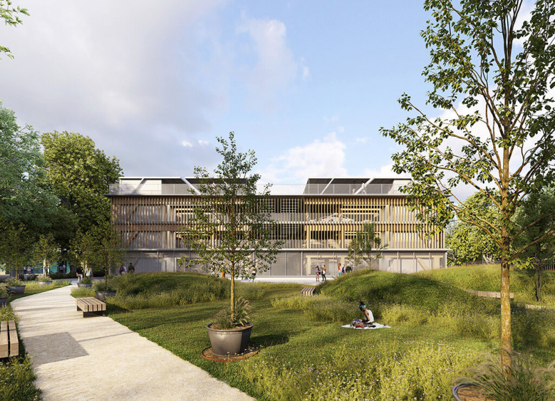 graam-01-tremblay-parking-aero-silo-demontable-bois-perspective-pieton